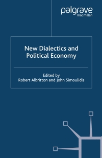 Imagen de portada: New Dialectics and Political Economy 1st edition 9780333999332