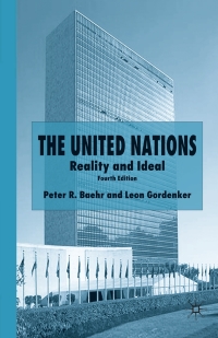 Imagen de portada: The United Nations 4th edition 9781403949042