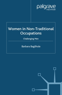 صورة الغلاف: Women in Non-traditional Occupations 9780333929261