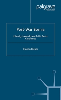 Imagen de portada: Post-War Bosnia 9781403998828