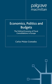 Imagen de portada: Economics, Politics and Budgets 9781403999429