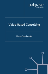 Cover image: Value-Based Consulting 9780333971130