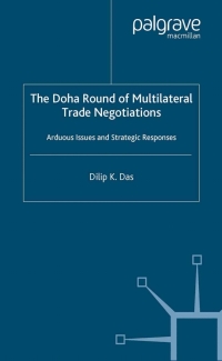 Imagen de portada: The Doha Round of Multilateral Trade Negotiations 9781403949653