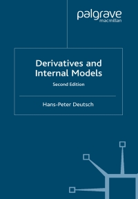 Cover image: Derivatives and Internal Models 2nd edition 9780333977064