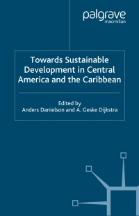 Omslagafbeelding: Towards Sustainable Development in Central America and the Caribbean 1st edition 9780333793374