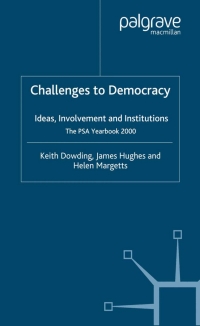 Imagen de portada: Challenges to Democracy 1st edition 9780333789827