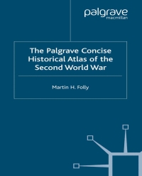Imagen de portada: The Palgrave Concise Historical Atlas of World War II 9781403902863