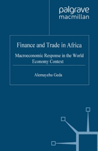 Cover image: Finance and Trade in Africa 9780333977224