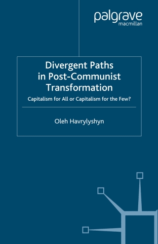 Cover image: Divergent Paths in Post-Communist Transformation 9781403996343