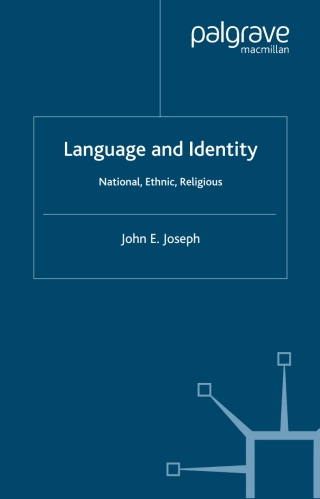 Cover image: Language and Identity 9780333997529