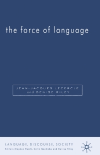 Imagen de portada: The Force of Language 9781403942487