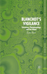 صورة الغلاف: Blanchot's Vigilance 9781403939272
