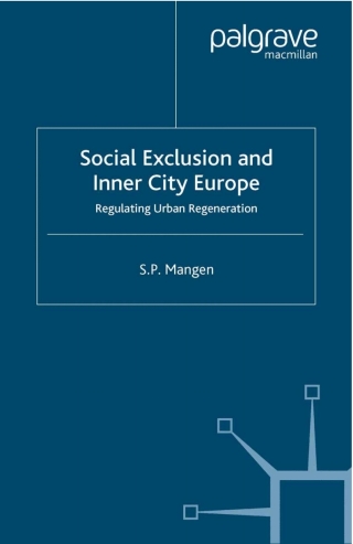 Imagen de portada: Social Exclusion and Inner City Europe 9781403905673