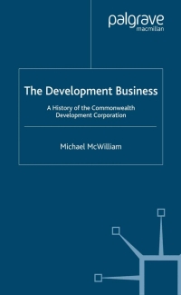 Imagen de portada: The Development Business 9780333800577