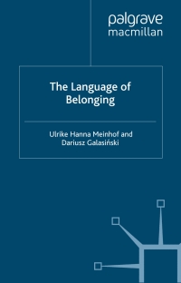 Imagen de portada: The Language of Belonging 9781403907875