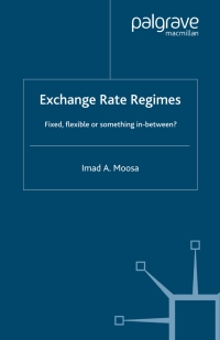Imagen de portada: Exchange Rate Regimes 9781403936721