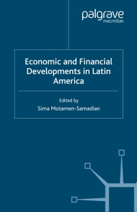 Cover image: Economic and Financial Developments in Latin America 9781403991584