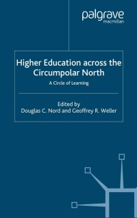 Cover image: Higher Education Across the Circumpolar North 1st edition 9780333917831