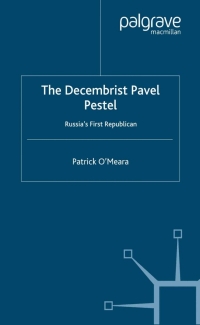 Cover image: The Decembrist Pavel Pestel 9780333984550
