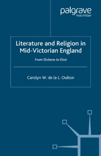 Omslagafbeelding: Literature and Religion in Mid-Victorian England 9780333993378