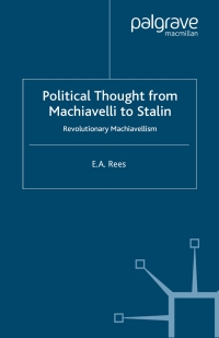 Cover image: Political Thought From Machiavelli to Stalin 9781403932143