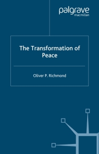 Imagen de portada: The Transformation of Peace 9780230554078