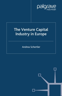 Omslagafbeelding: The Venture Capital Industry in Europe 9781403996671