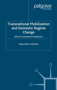 Titelbild: Transnational Mobilization and Domestic Regime Change 9781403985385