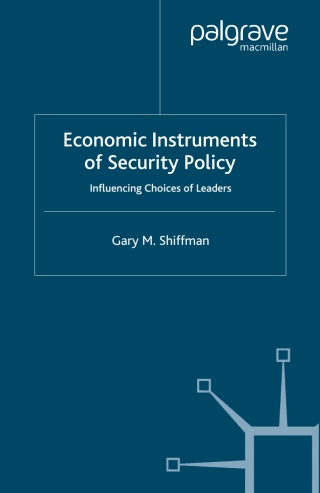 Cover image: Economic Instruments of Security Policy 9781403949530