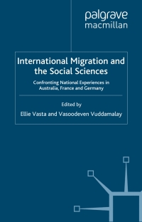 Cover image: International Migration and the Social Sciences 9781403915054