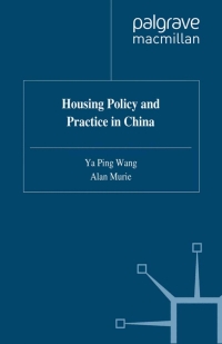 صورة الغلاف: Housing Policy and Practice in China 9780333682531