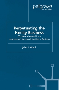 Cover image: Perpetuating the Family Business 9781403933973