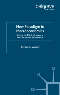 Imagen de portada: New Paradigm in Macroeconomics 9781403920737