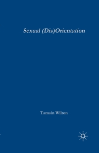 Cover image: Sexual (Dis)Orientation 9781403905727