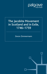 Titelbild: The Jacobite Movement in Scotland and in Exile, 1746-1759 9781403912916