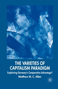 Cover image: The Varieties of Capitalism Paradigm 9781403995261