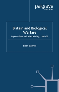 Cover image: Britain and Biological Warfare 9780333754306