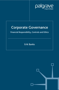 Cover image: Corporate Governance 9781403916686