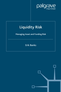 Imagen de portada: Liquidity Risk 9781403933997