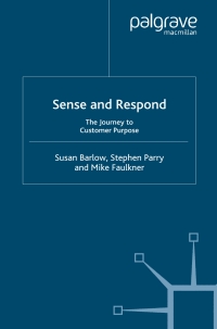 Cover image: Sense and Respond 9781403945730