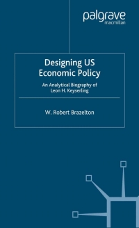 Cover image: Designing US Economic Policy 9780333775752