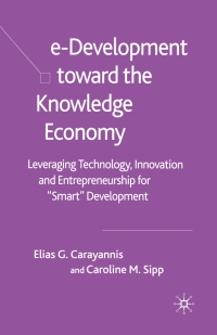 Imagen de portada: e-Development Toward the Knowledge Economy 9781403942449