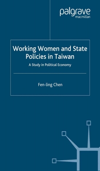 Imagen de portada: Working Women and State Policies in Taiwan 9780333802090
