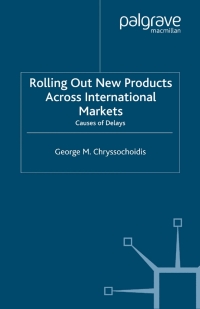 Imagen de portada: Rolling Out New Products Across International Markets 9780333794647