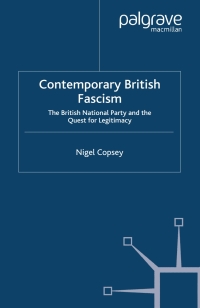 Titelbild: Contemporary British Fascism 9781403902146