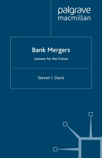 Cover image: Bank Mergers 9780333912607