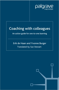 Titelbild: Coaching with Colleagues 9781403943231