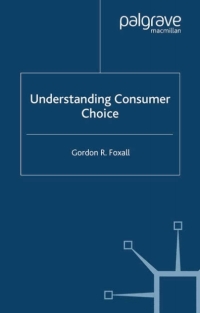 Immagine di copertina: Understanding Consumer Choice 9781403914927