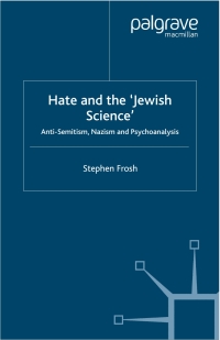 Imagen de portada: Hate and the ‘Jewish Science’ 9781403921703