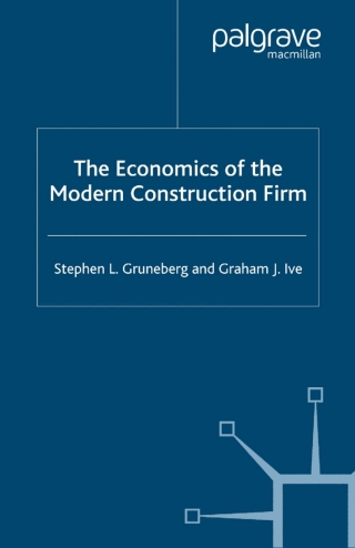 Titelbild: The Economics of the Modern Construction Firm 9780333790274